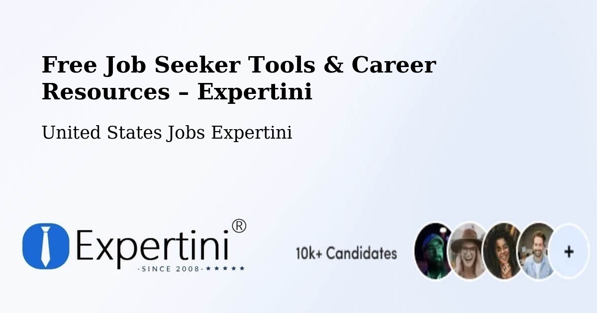 Free Job Seeker Tools & Career Resources – Opa Locka - Opa Locka, United States Jobs Expertini
