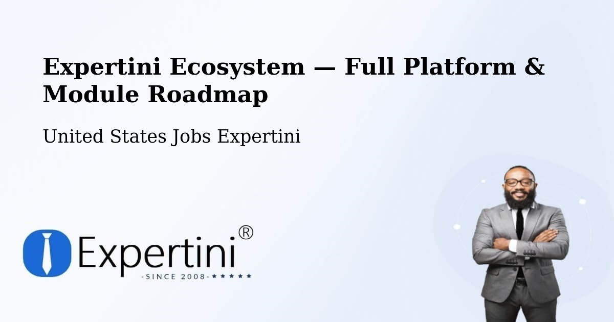 Expertini Ecosystem — Full Platform & Module Roadmap – Opa Locka