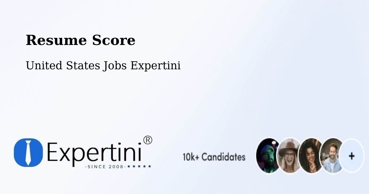Resume Score & Job Description Match Tool – Opa Locka - United States Jobs Expertini